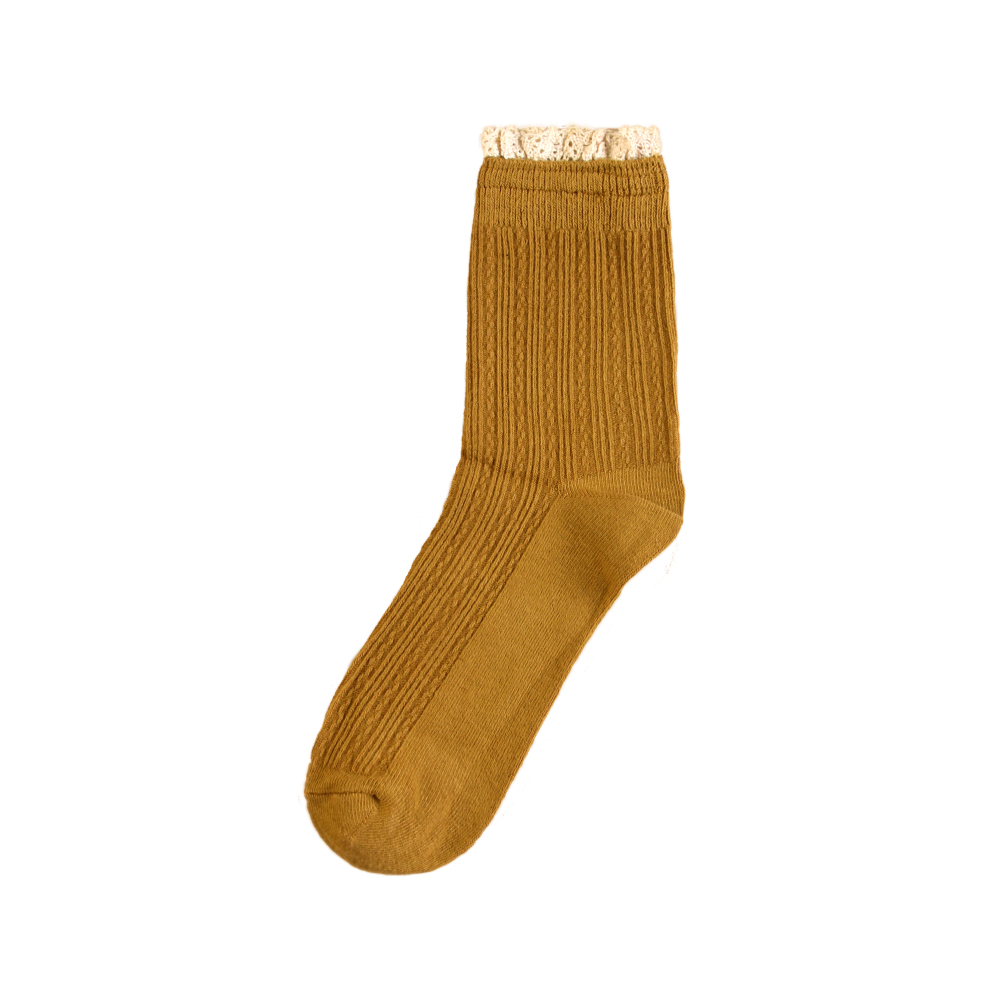 جوراب ساقدار لبه گیپوری