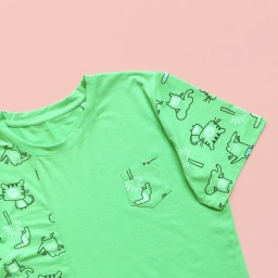 ست تیشرت و شلوارک جنگل