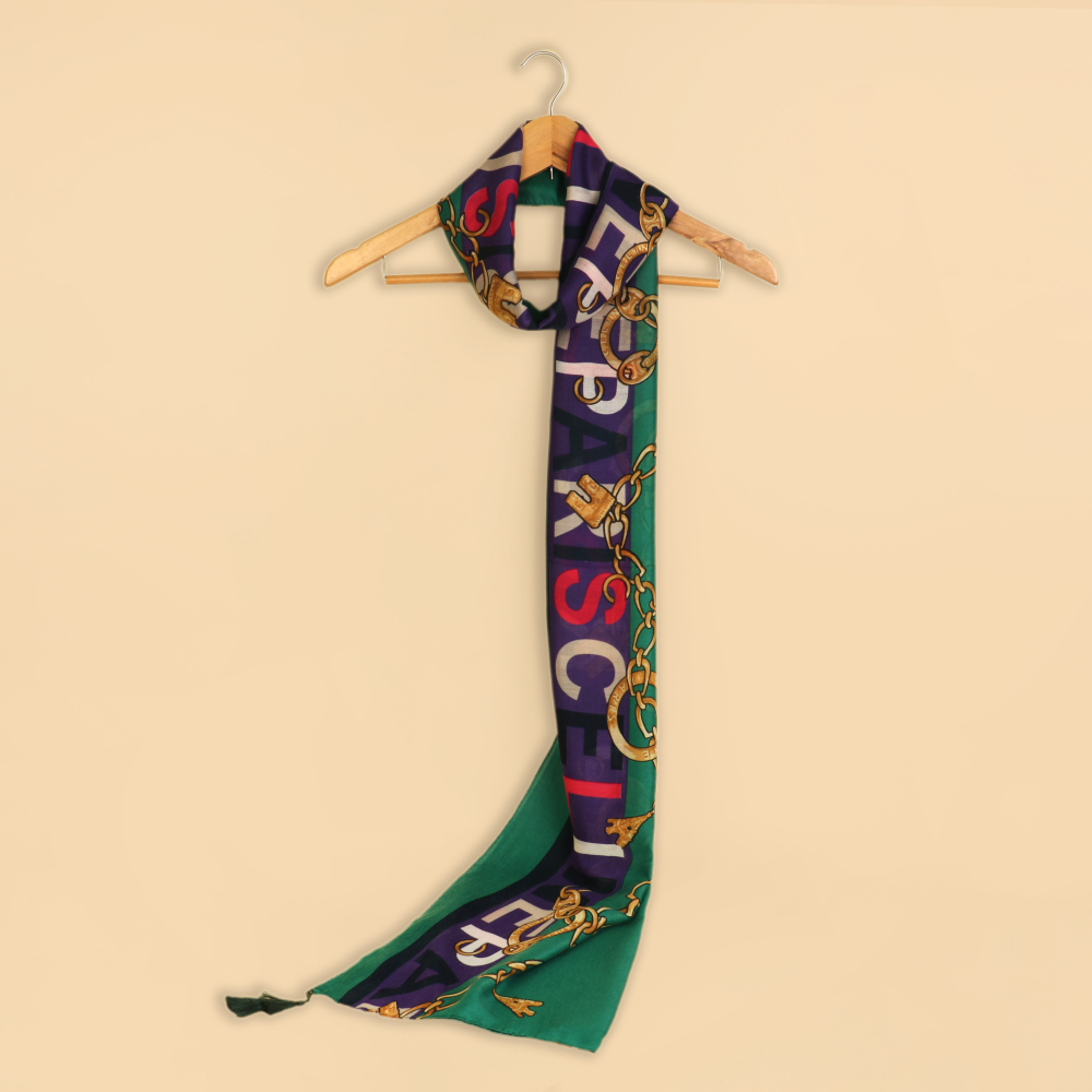 شال طرح زنجیری 2