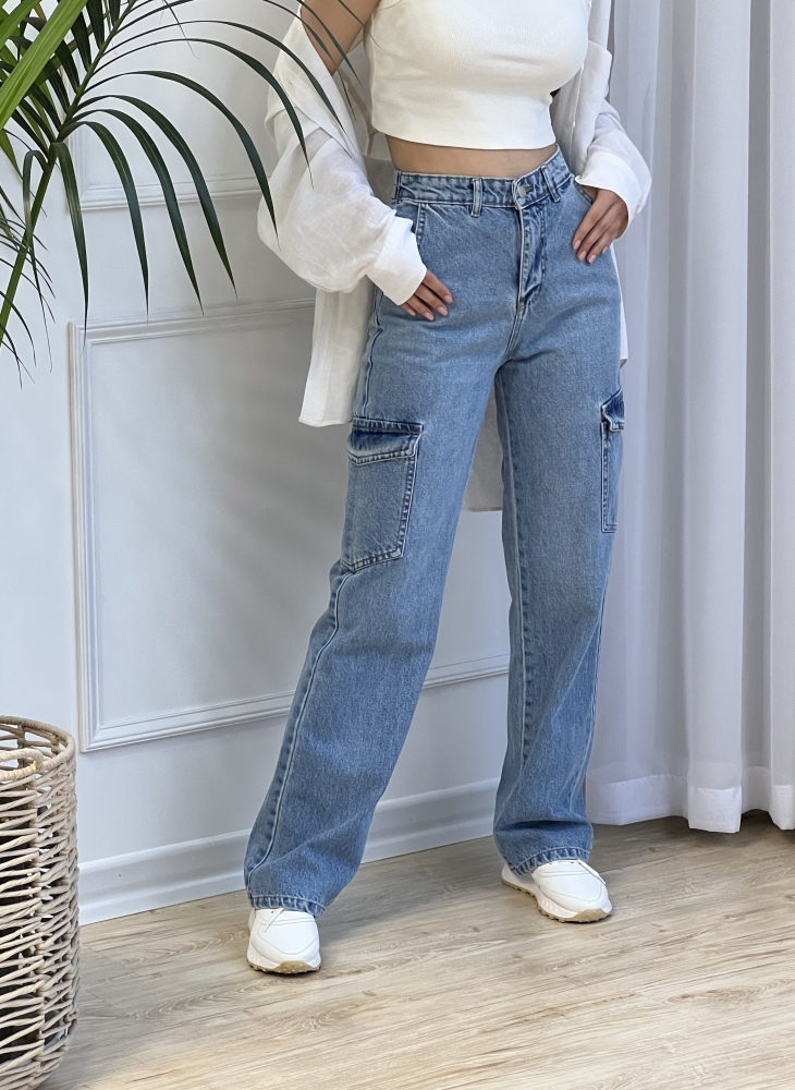 شلوار جین نیم بگ 37047/37153