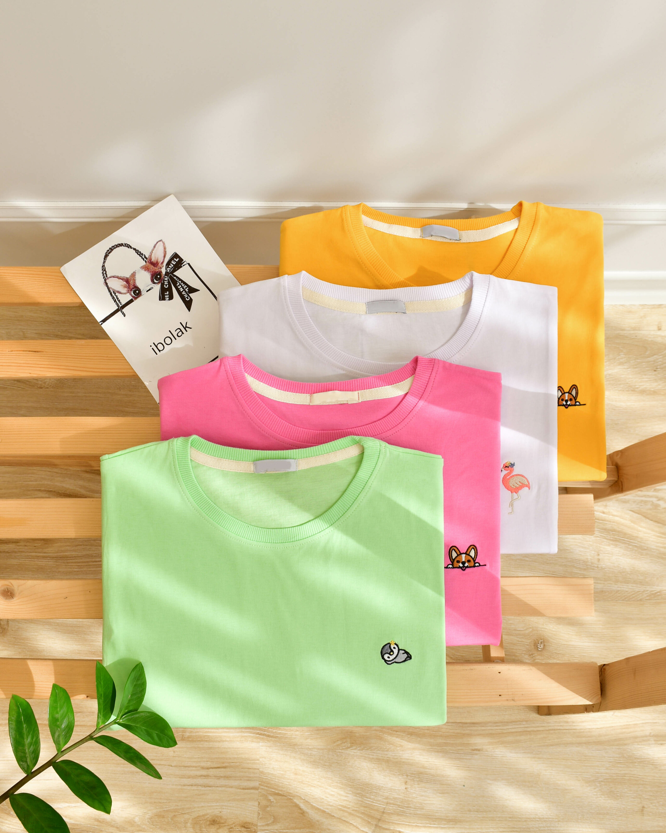 تیشرت رنگی حیوانات