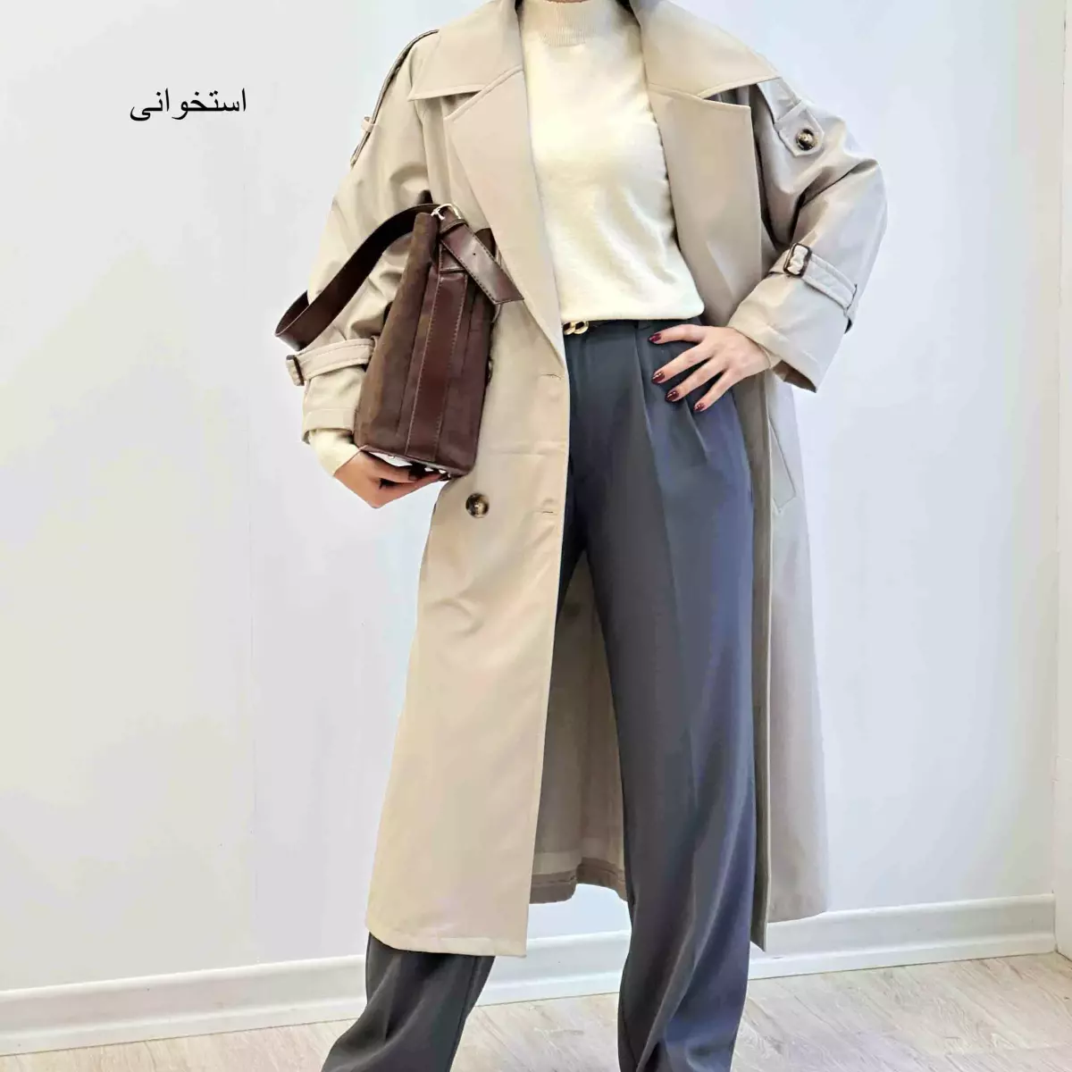 ترنچ کت بلند 1004903