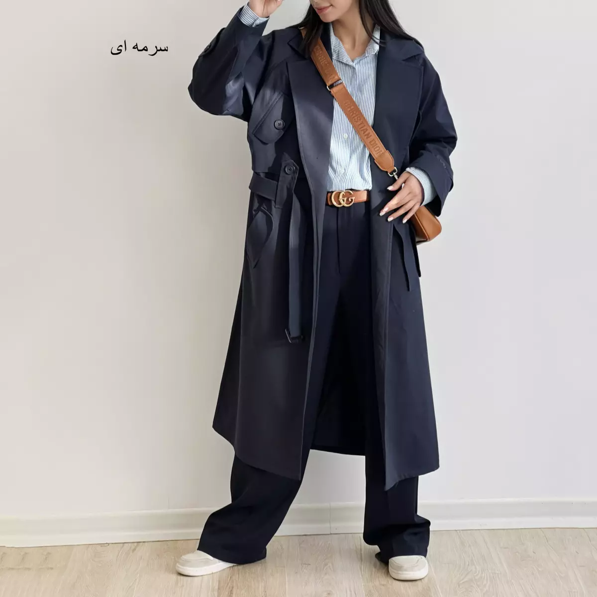 ترنچ کت بلند 1004998