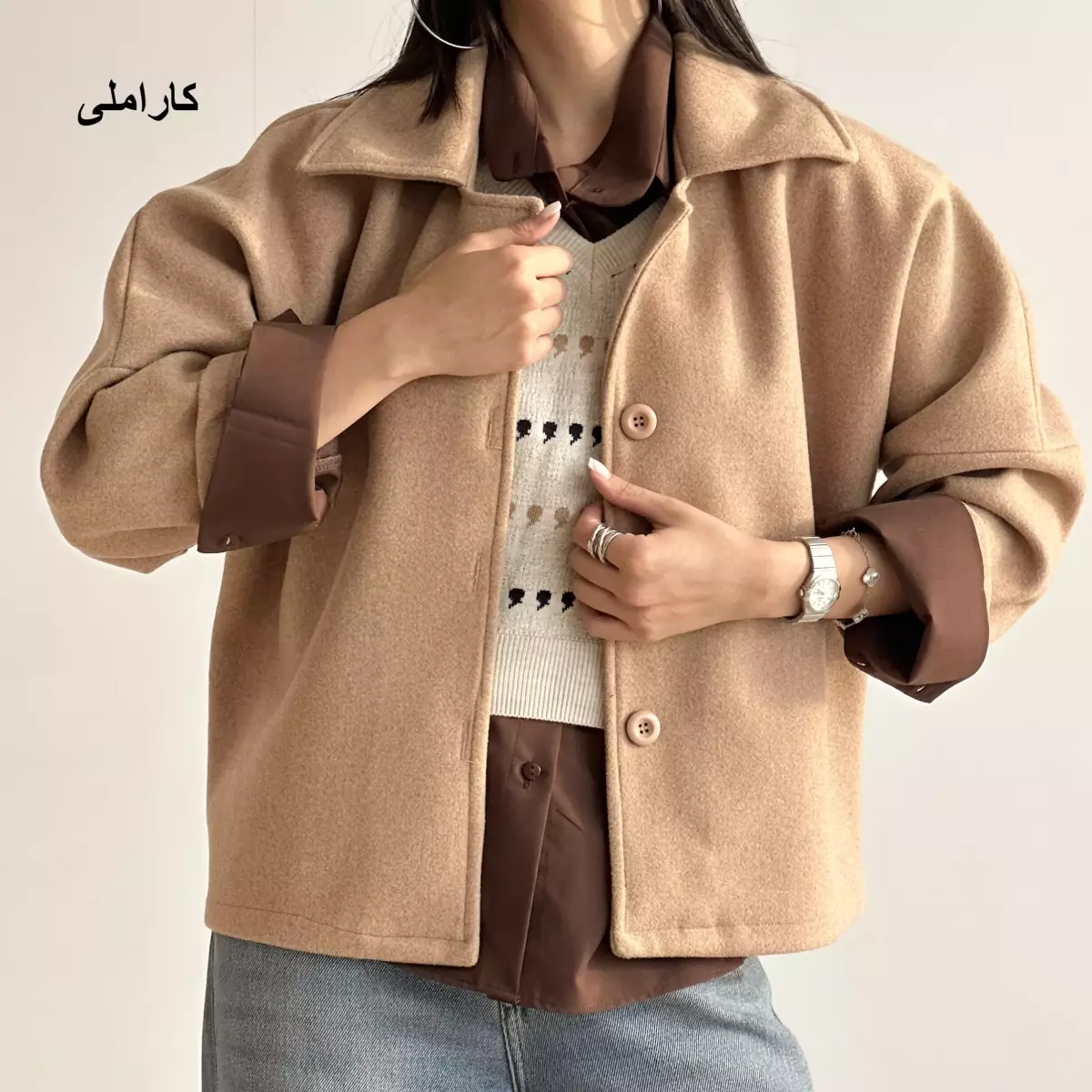 پالتو فوتر کوتاه 1005049