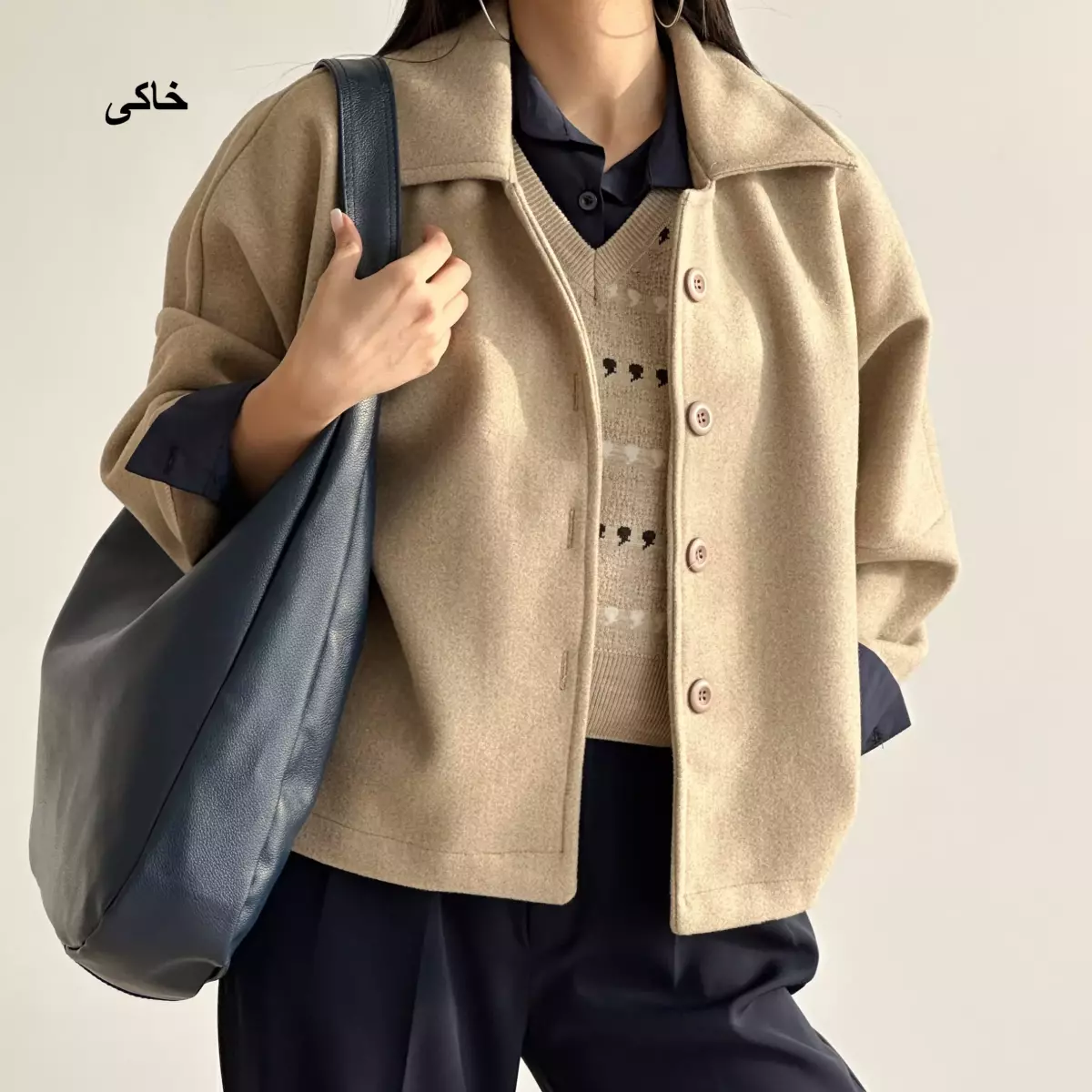 پالتو فوتر کوتاه 1005049