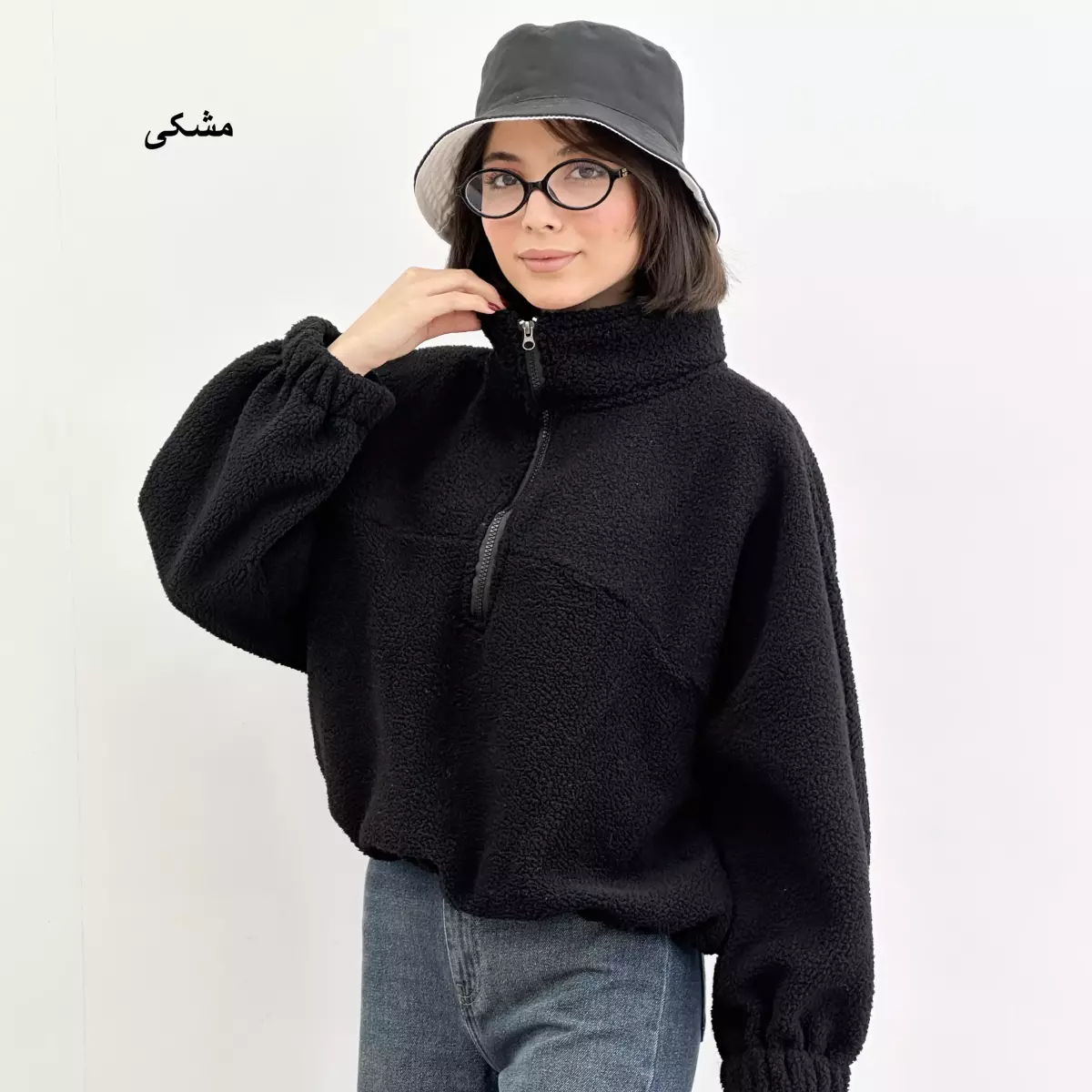 سویشرت نیم زیپ 1005054