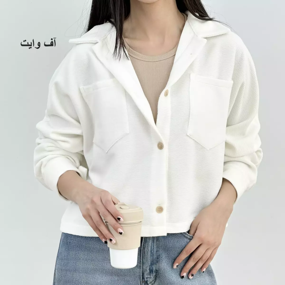 شومیز جیب دار 1007036