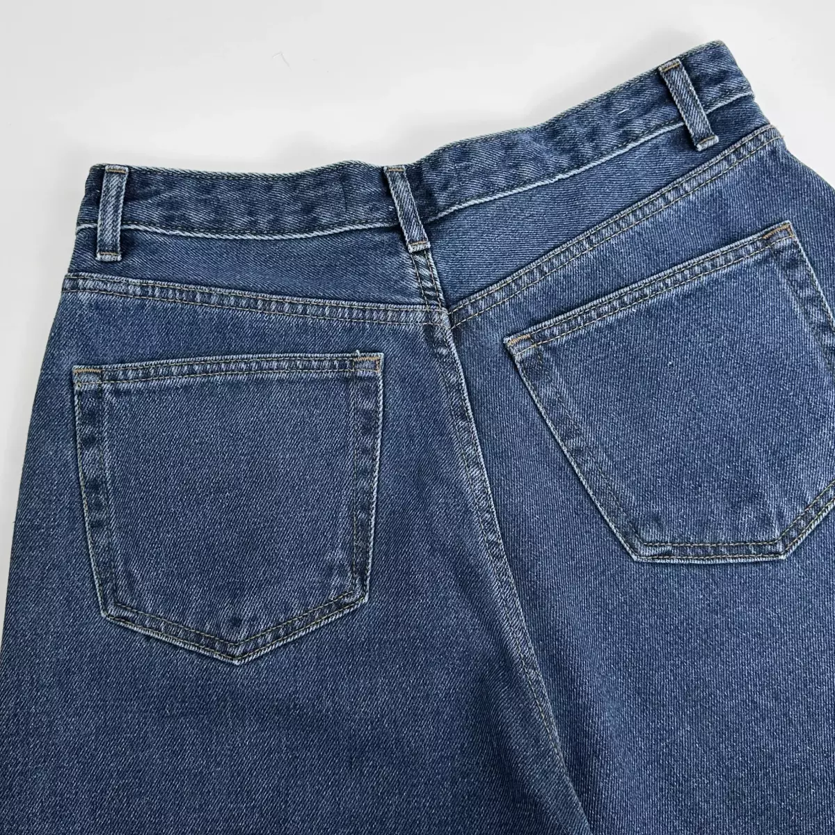 شلوار جین نیم بگ 1007067