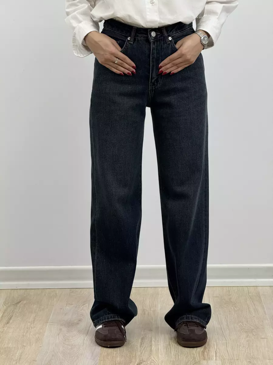 شلوارجین نیم بگ 1007098