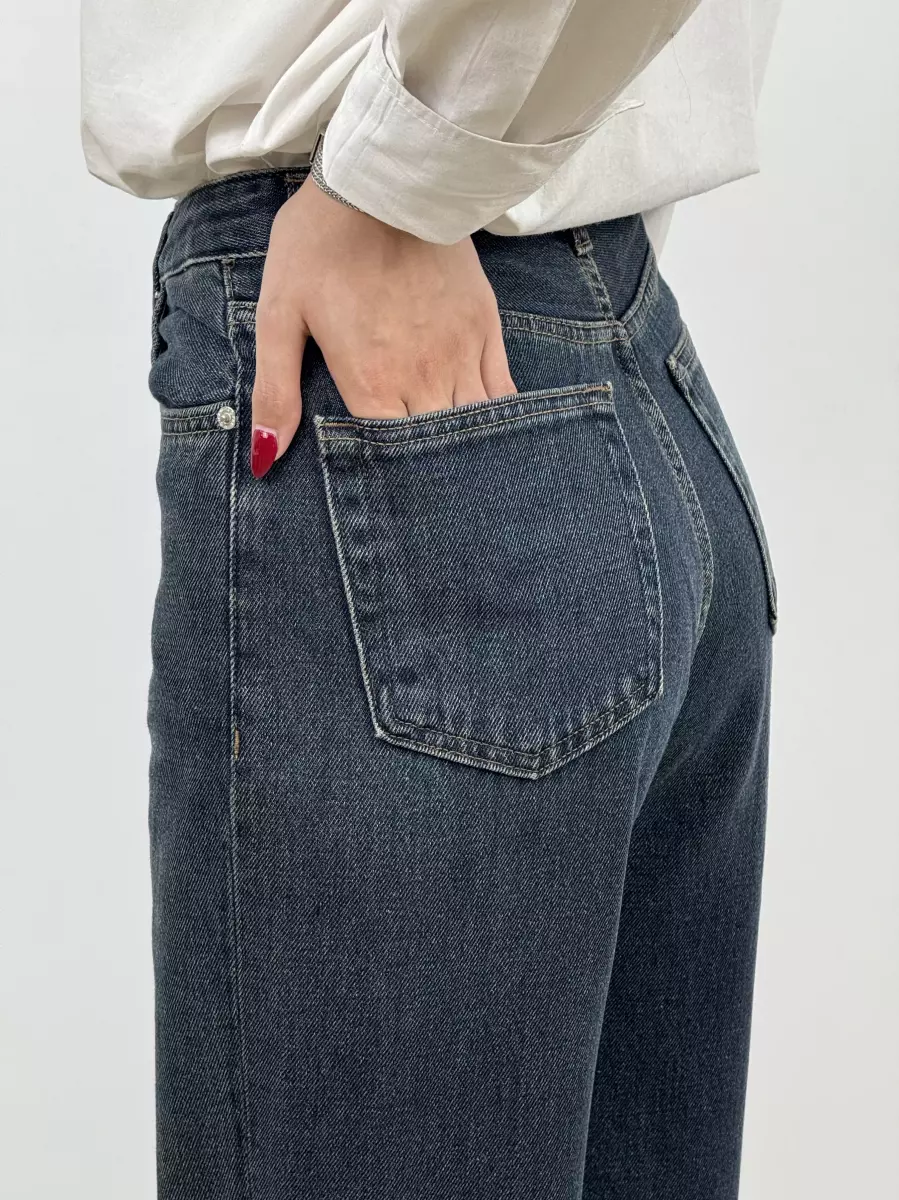 شلوارجین نیم بگ 1007098