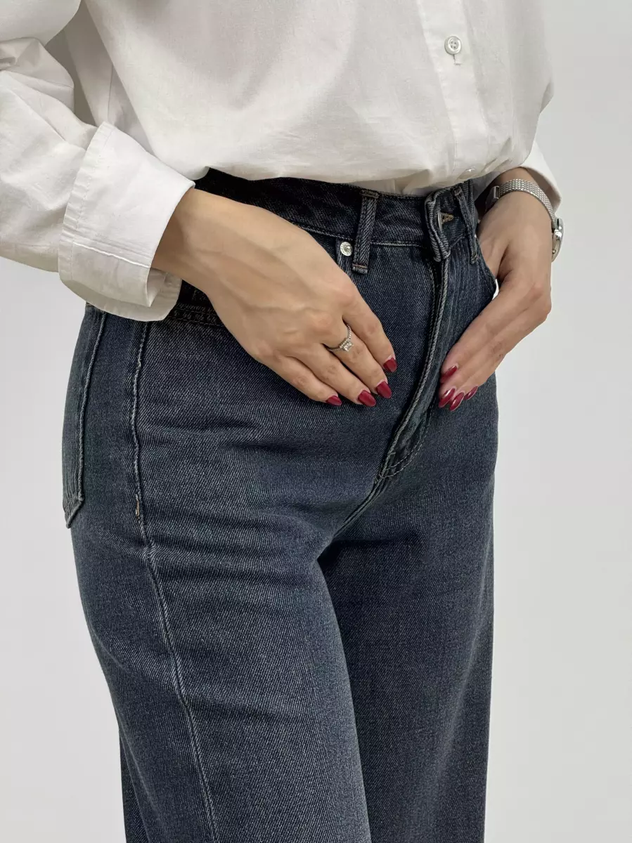 شلوارجین نیم بگ 1007098