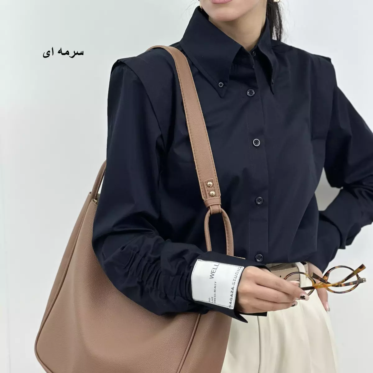 شومیز طرح ساگازا 1004068