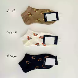 جوراب گل برجسته 1003622