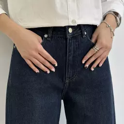 شلوارجین نیم بگ 1005087
