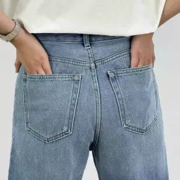 شلوارجین نیم بگ 1005097