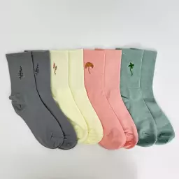 جوراب گلدوزی 1007002