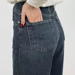 شلوارجین نیم بگ 1007098