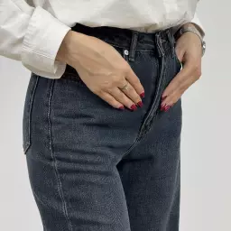 شلوارجین نیم بگ 1007098