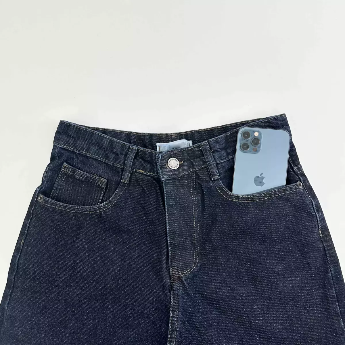 شلوار جین نیم بگ 1007402