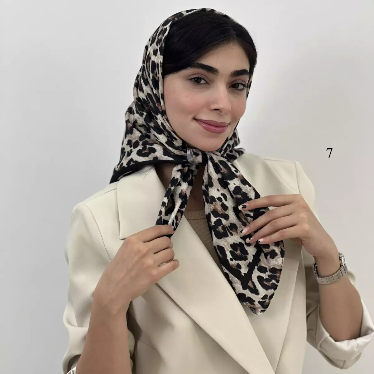 مینی اسکارف پلنگی 1007430