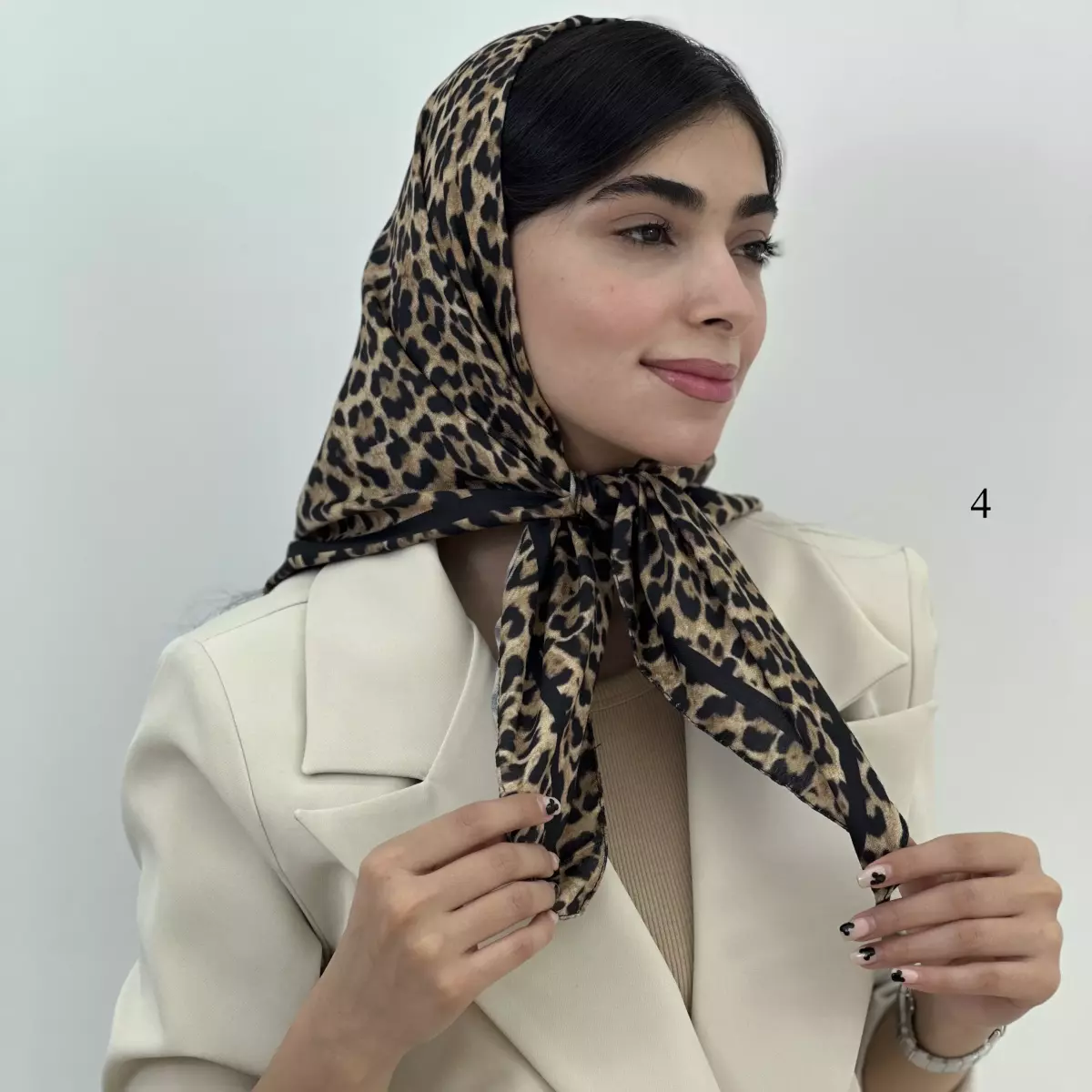 مینی اسکارف پلنگی 1007430