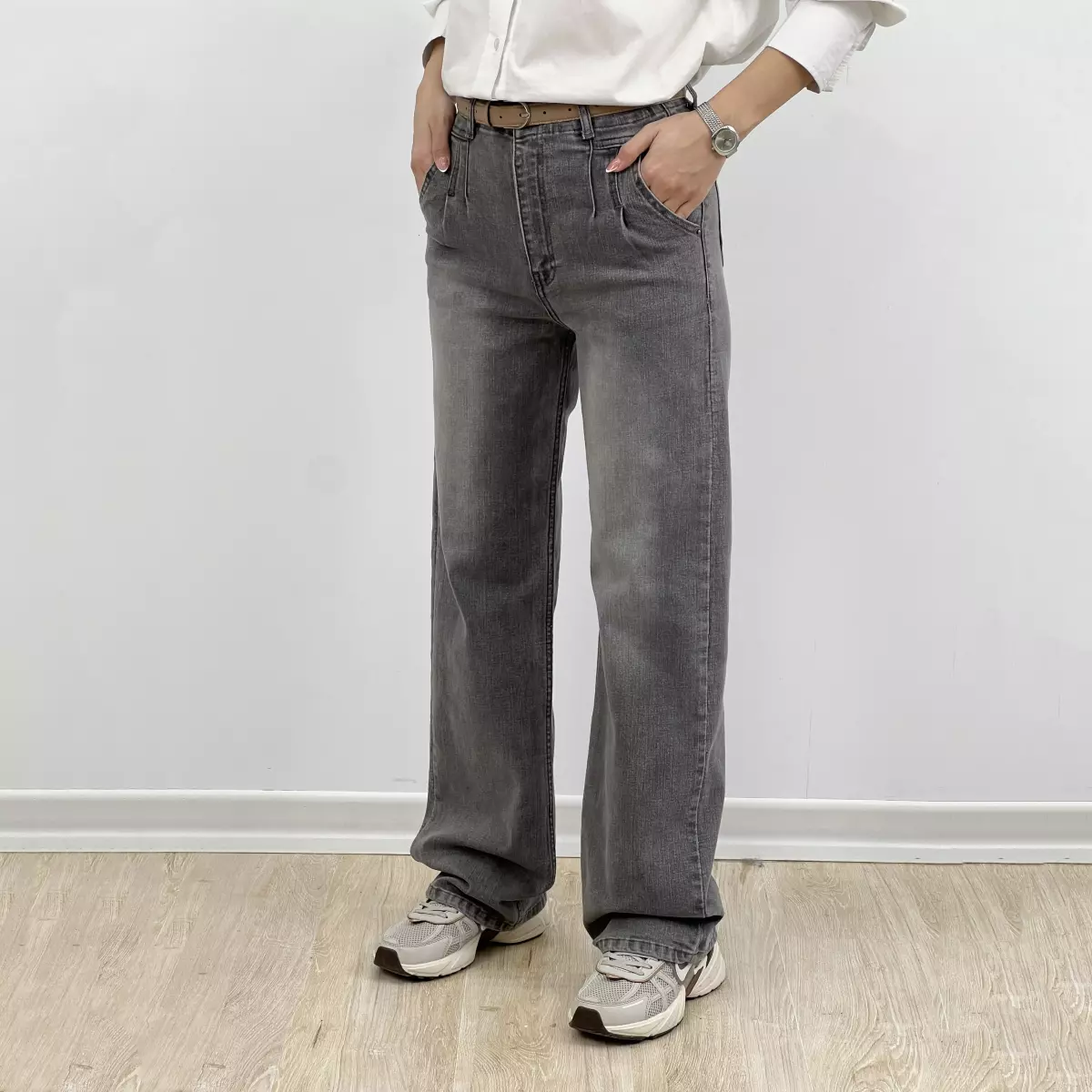 شلوارجین نیم بگ 1007435