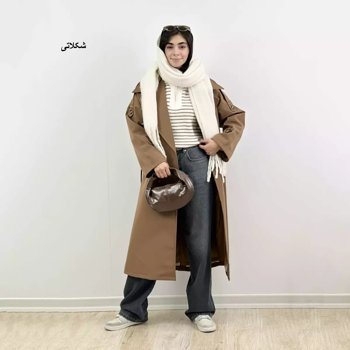 ترنچ کت بلند 1007475