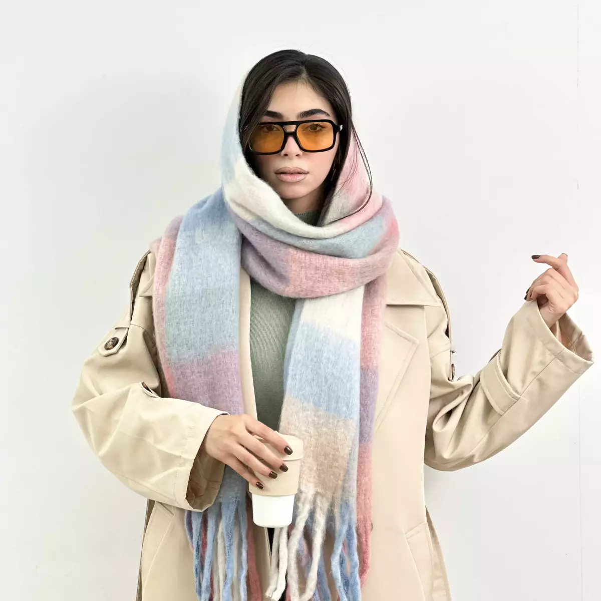 ترنچ کت بلند 1007475