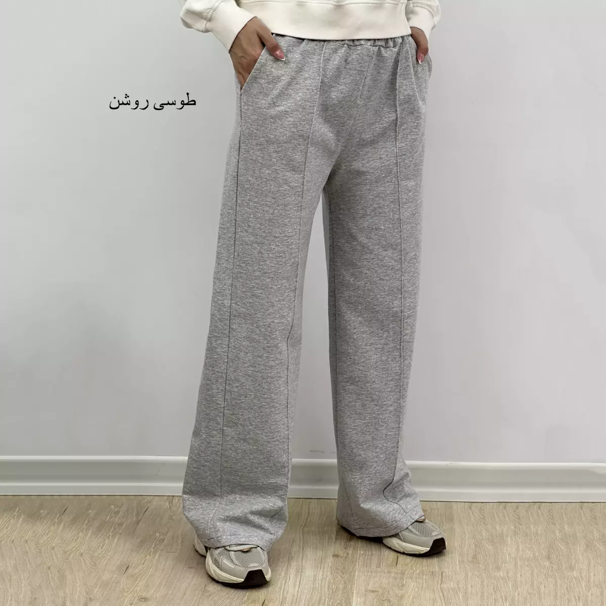 شلوار اسپرت رگه دوزی 1003410