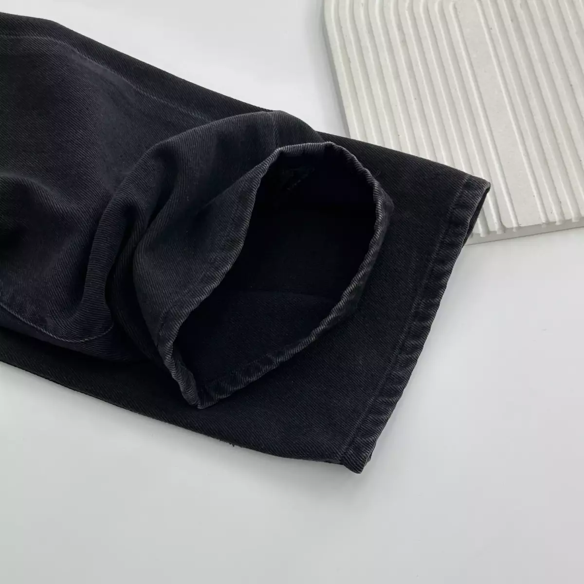 شلوار جین نیم بگ 1007505