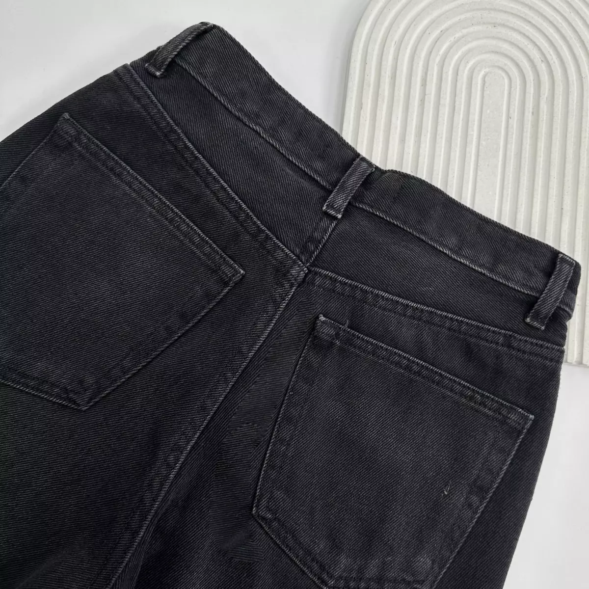 شلوار جین نیم بگ 1007505