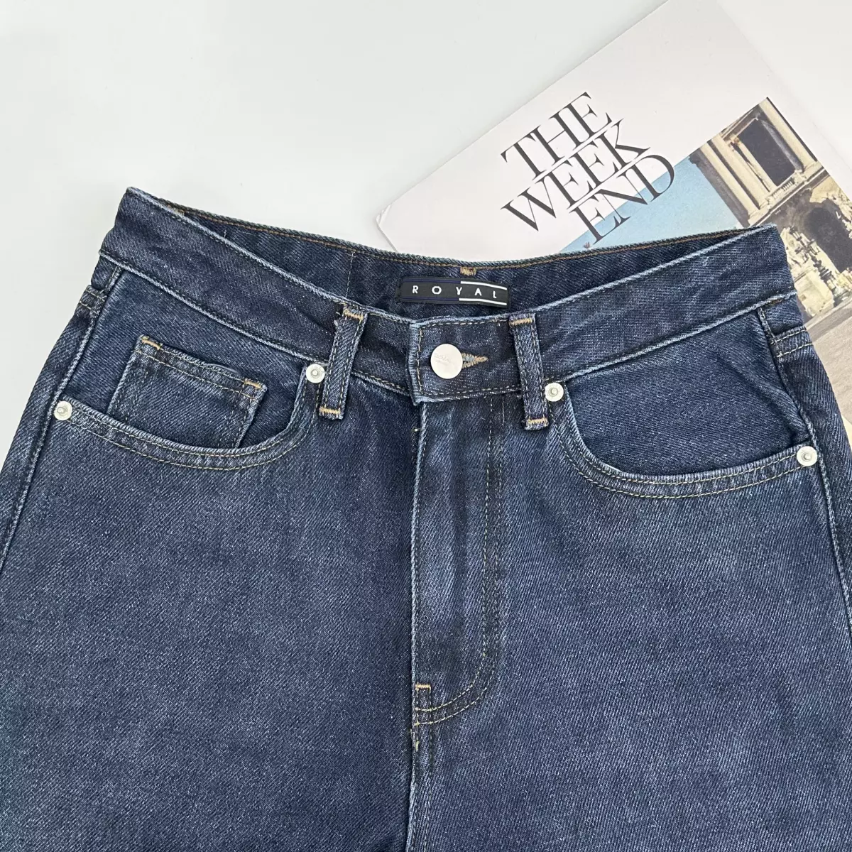 شلوارجین نیم بگ 1007504