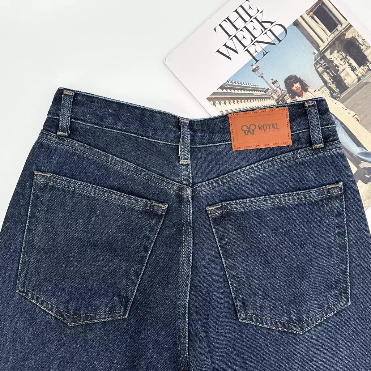 شلوارجین نیم بگ 1007504