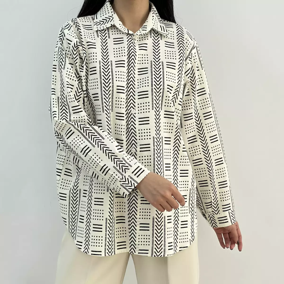 شومیز طرحدار 1007532