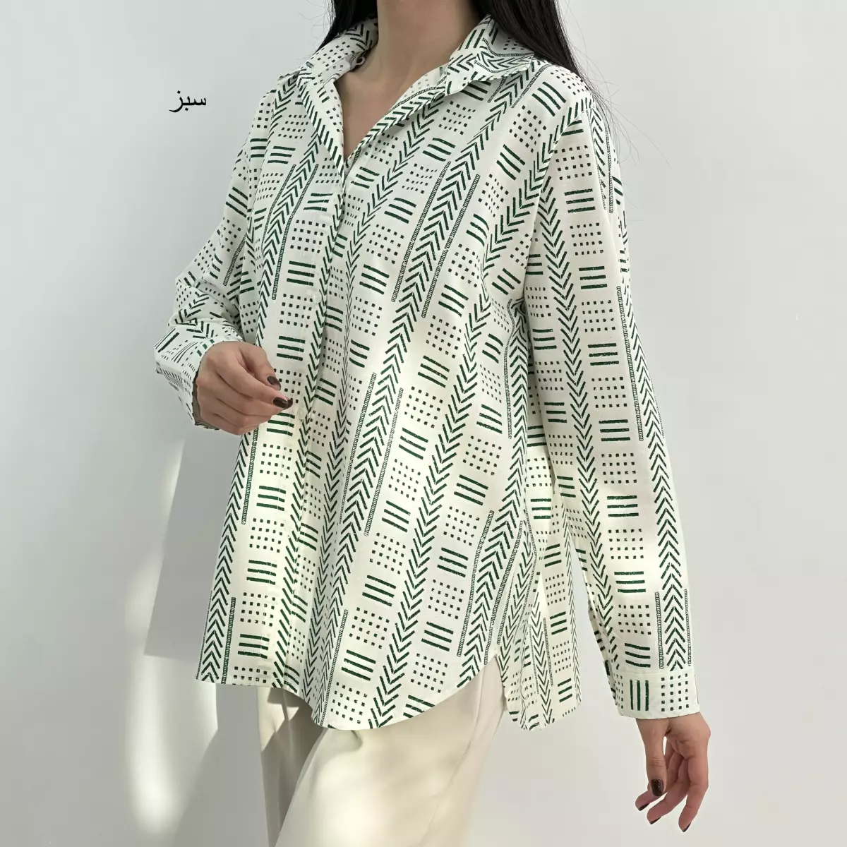 شومیز طرحدار 1007532