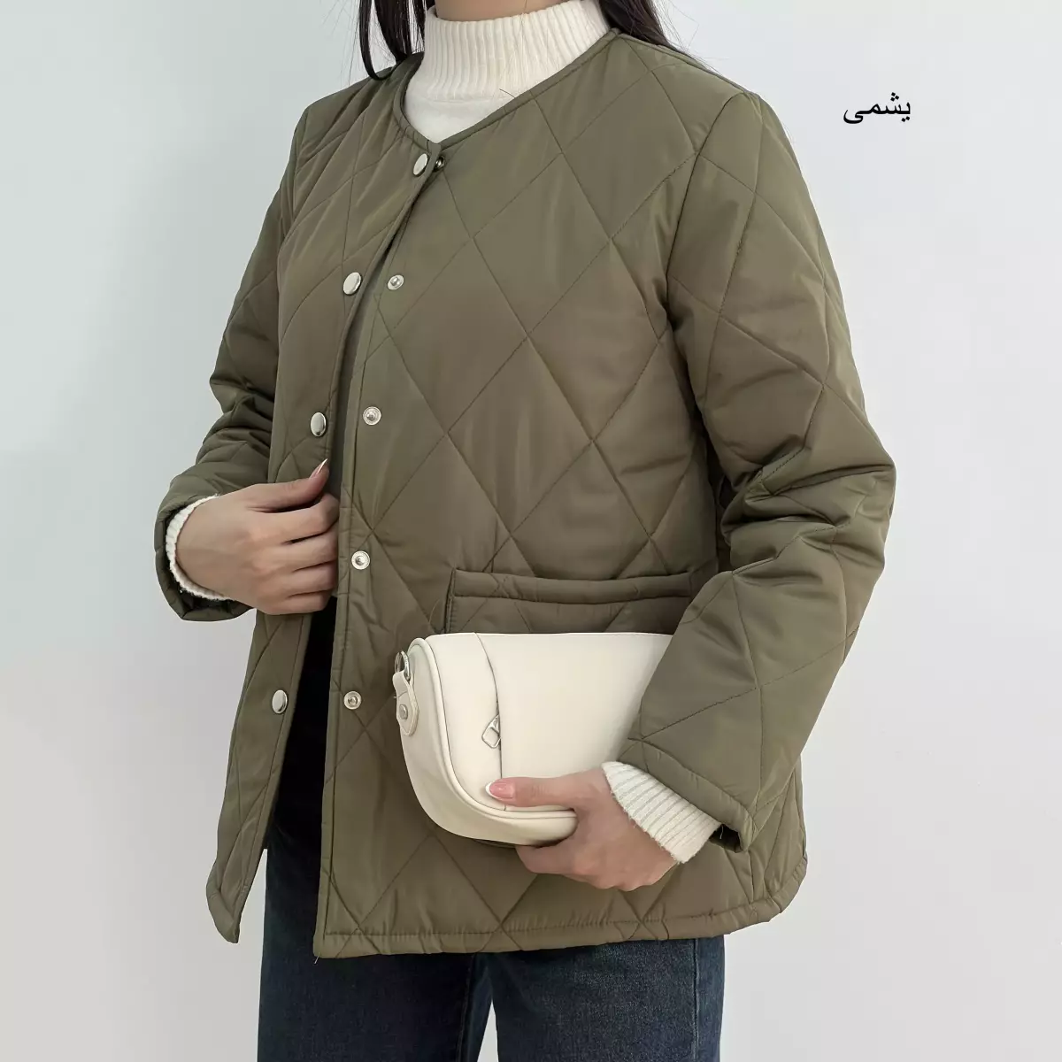 کاپشن طرح لوزی 1000990