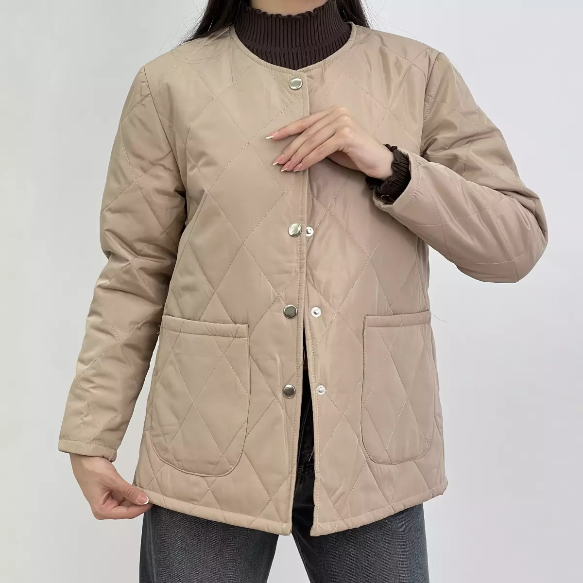 کاپشن طرح لوزی 1000990