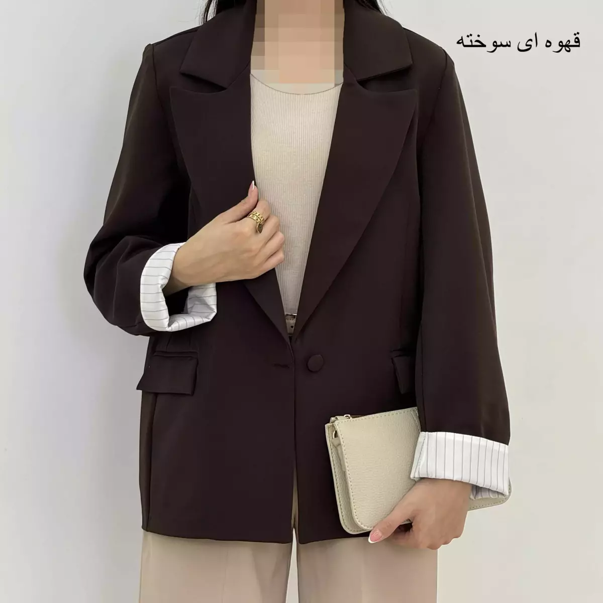 کت آستین راه راه 1007550