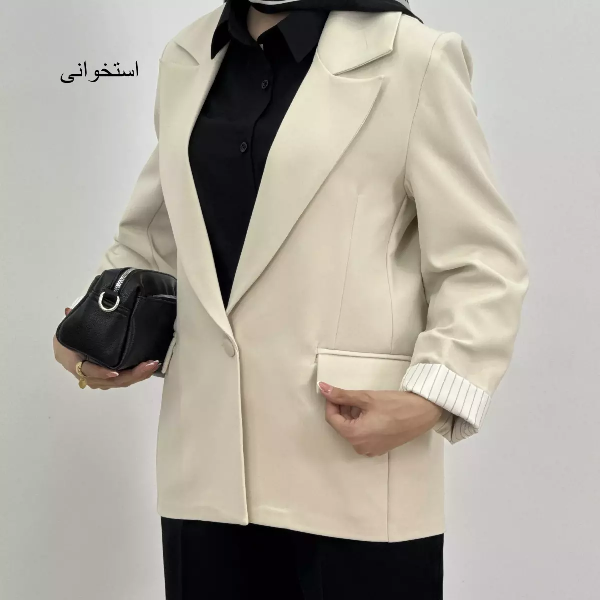 کت آستین راه راه 1007550