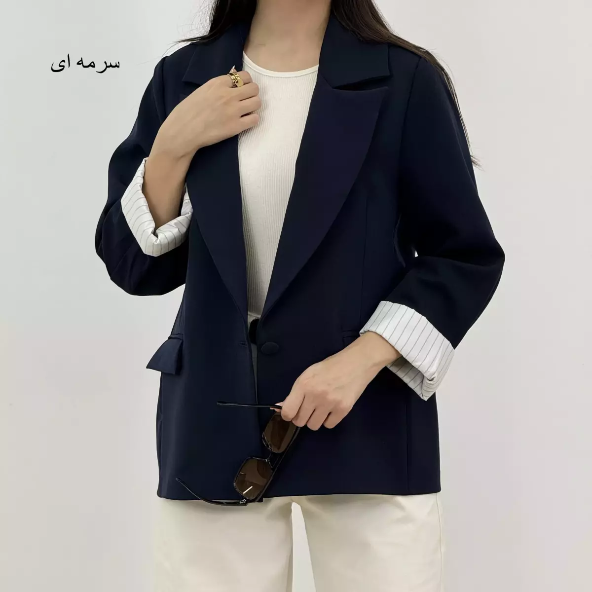 کت آستین راه راه 1007550