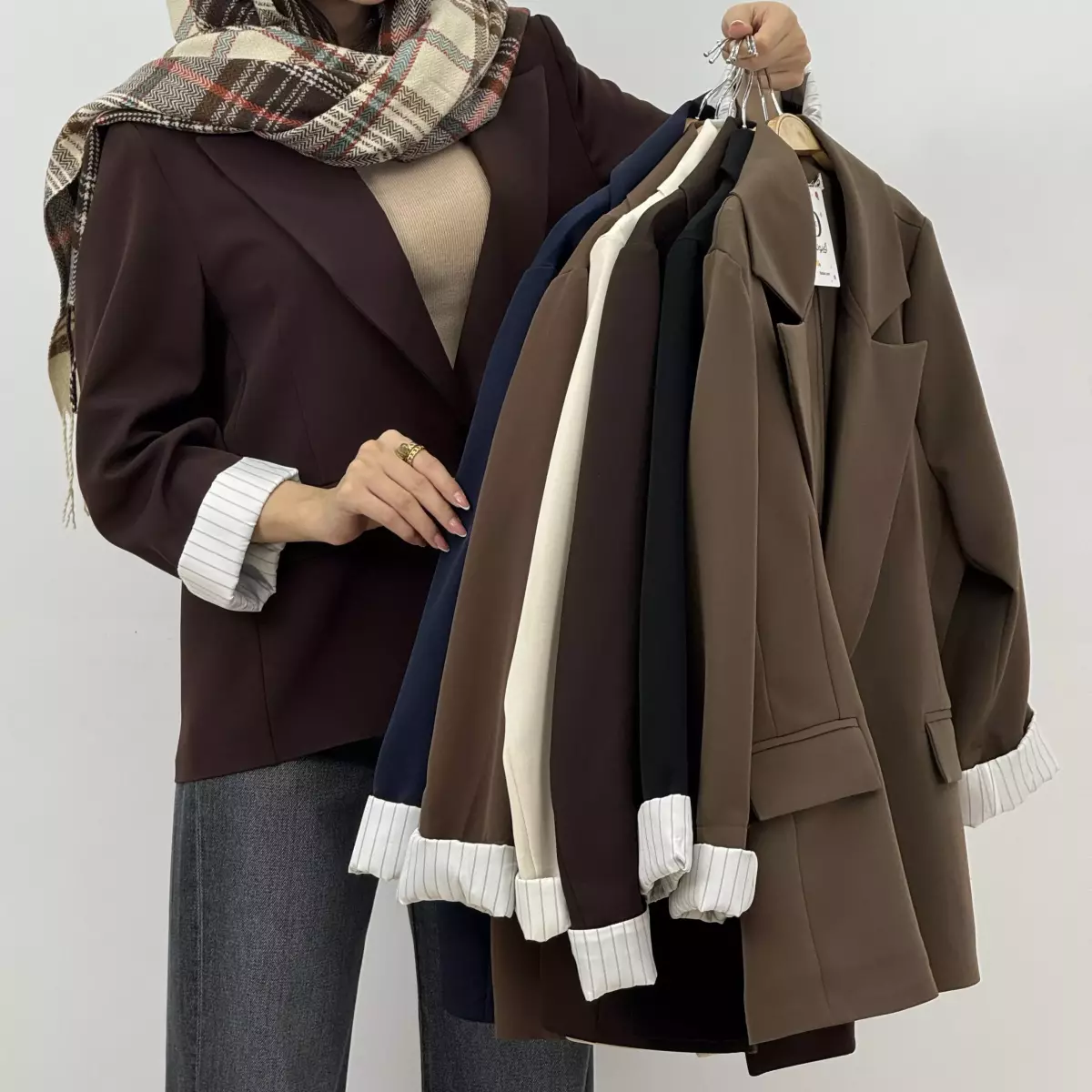 کت آستین راه راه 1007550