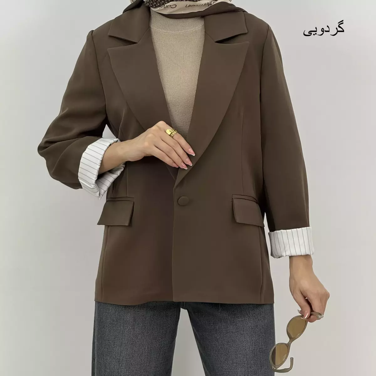 کت آستین راه راه 1007550