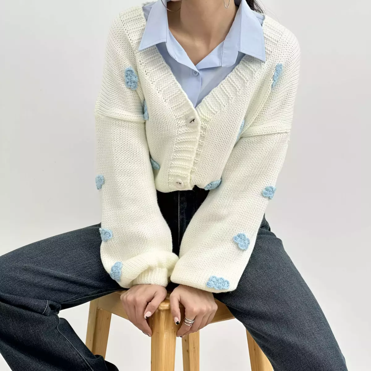 ژاکت بافت ابر 1007141