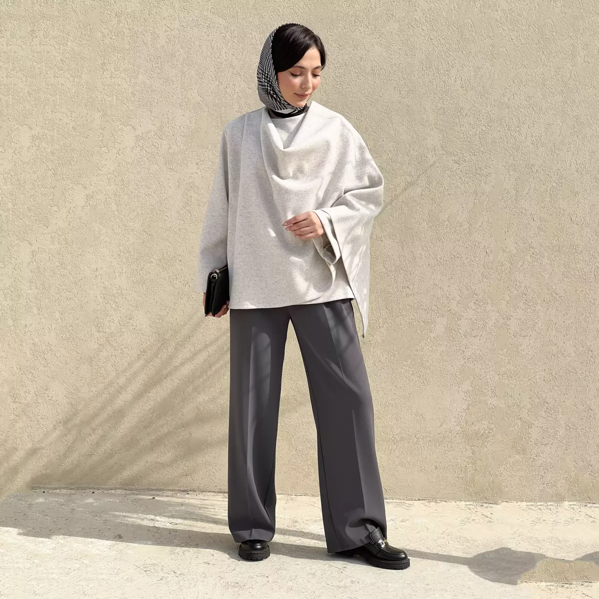 پانچو شالدار  1007144