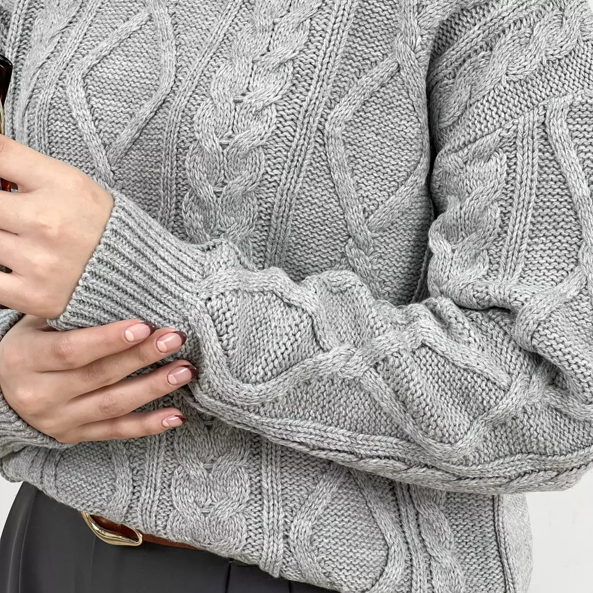 پلیور بافت لوزی 1007167