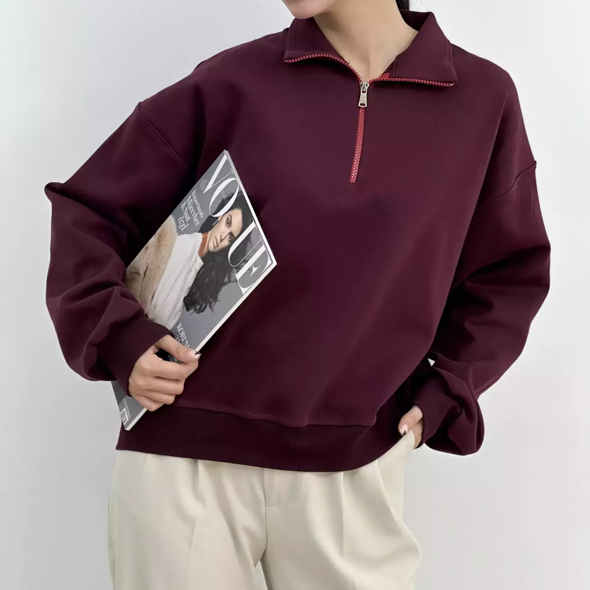 پلیور نیم زیپ 1007187