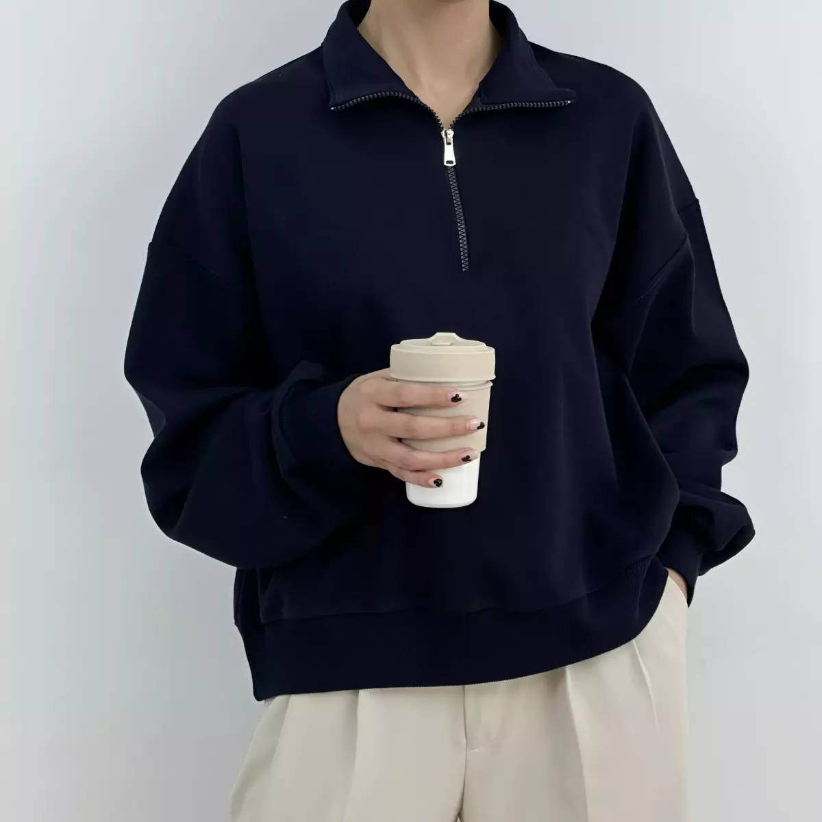 پلیور نیم زیپ 1007187