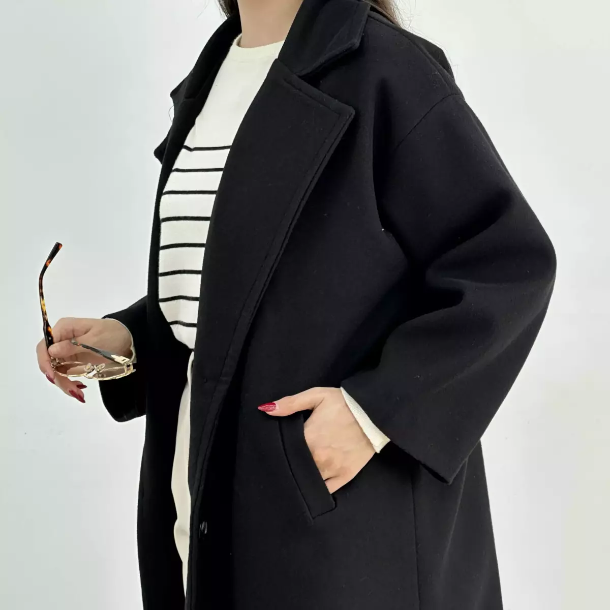 پالتو فوتر بلند 1007199