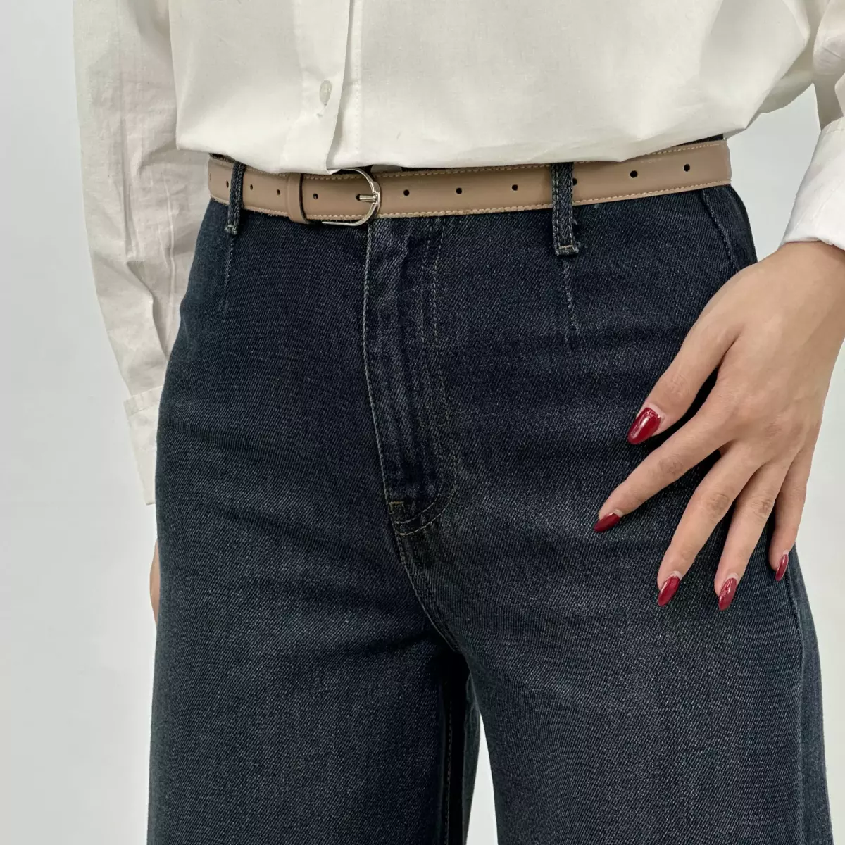 شلوار جین واید لگ 1007217