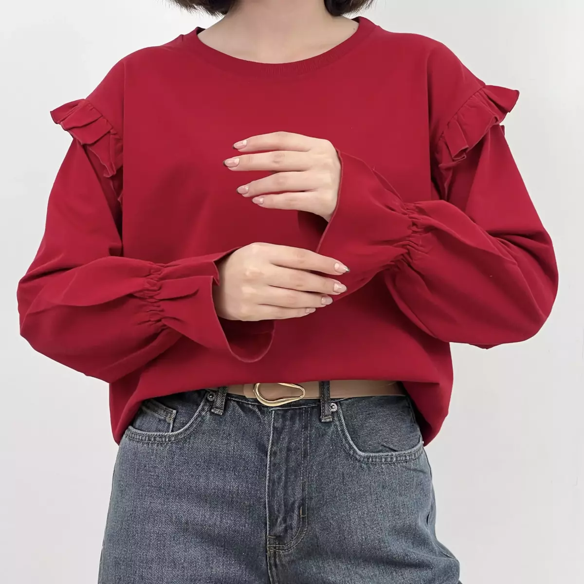 بلوز چین دار 1007282